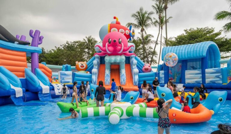 Exploring the Aquatic Wonderland: Splashtopia at Sentosa’s Palawan Green